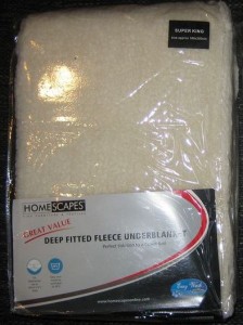 Fleece-Unterbett